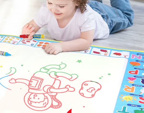 מזרן ציור במים